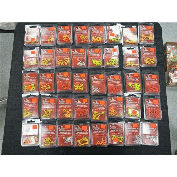 BERKLEY BALL JIGS - ASSORTED SIZES AND COLORS - 40 ITEMS