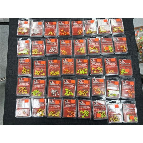BERKLEY BALL JIGS - ASSORTED SIZES AND COLORS - 40 ITEMS