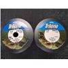 Image 1 : TRILENE XT FISHING LINE 6LB, 8LB, 3000 YDS, GREEN - 2PC