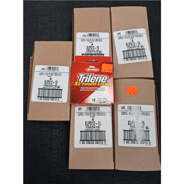 LOT OF BERKLEY XL SMOOTH CAST PONY SPOOLS, 12LB, 110YD PER SPOOL, 20PC