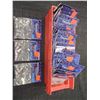 Image 1 : LOT OF WORM WEIGHTS, SPLITSHOT VARIOUS COMES W RED TRAY