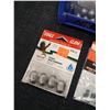 Image 7 : LOT OF VARIOUS SINKERS, SPLIT SHOT, TUBING COMES W BLUE TRAY