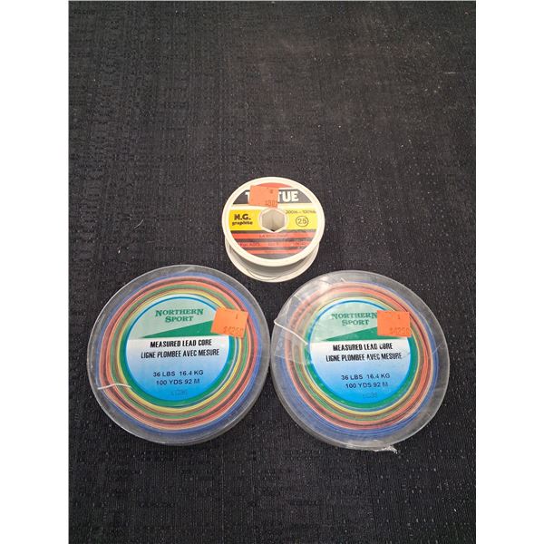 NORTHERN SPORT MEASURED LEAD CORE LINE X2 & 1 TORQUE - 3PC