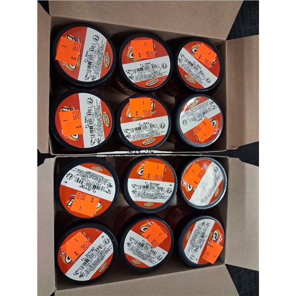 SMALL LOT OF GULP SALMON BALLS, RED & ORANGE