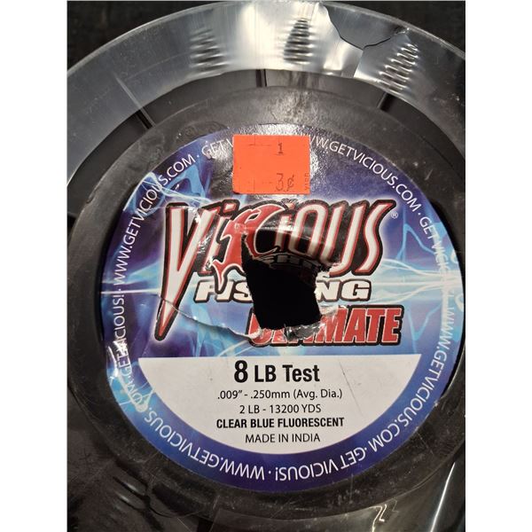 VICIOUS 8LB MONO 13,200 YDS