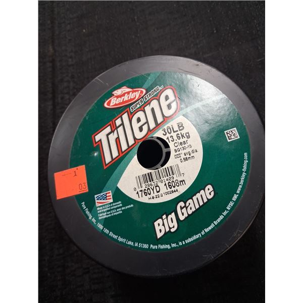 BERKLEY BIG GAME TRILENE MONO 30LB, 1760YDS