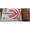 Image 1 : FEDERAL 9MM LUGER 115GR FMJ CASE OF 500 - PAL REQ. NO SHIPPING