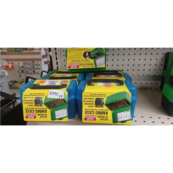 7 MJM H60 AMMO CASES 50RDS EACH