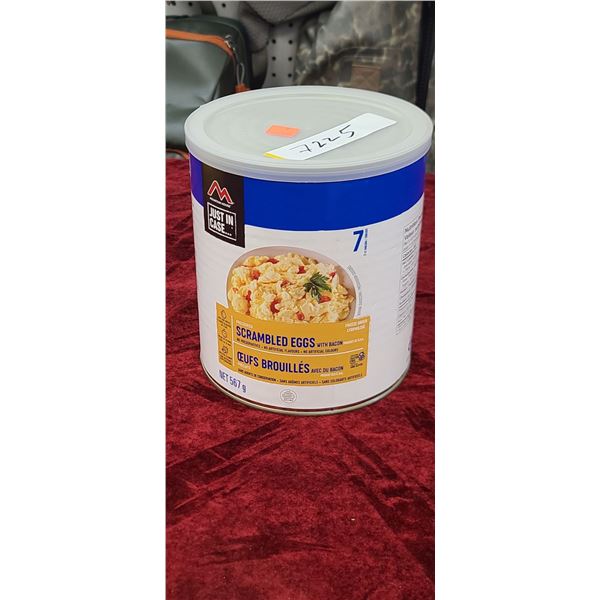 567 GRAMS OF FREEZE DRIED SCRAMBLED EGGS BY MOUNTAIN HOUSE