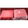 Image 3 : 2 LINED PISTOL CASES 10"X9"X5"