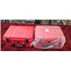 Image 1 : 2 LINED PISTOL CASES 10"X9"X5"