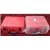 Image 5 : 2 LINED PISTOL CASES 10"X9"X5"