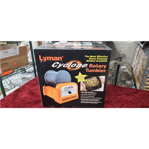 LYMAN CYCLONE ROTARY TUMBLER