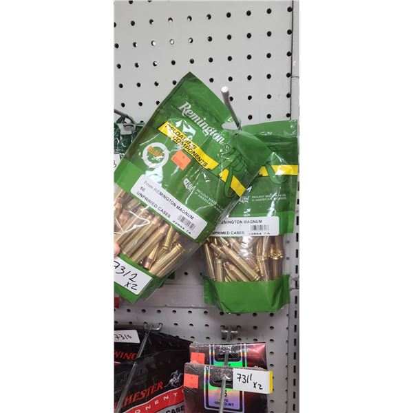 REMINGTON 7MM REM MAG BRASS 100 PCS