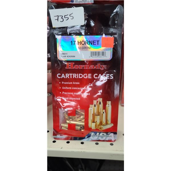 HORNADY 17 HORNET 50 PCS