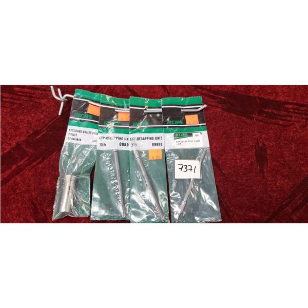 RCBS 6.5MM/7MM/270 EXP-DECAP ASST + .17 CAL BULLET PULLER COLLET