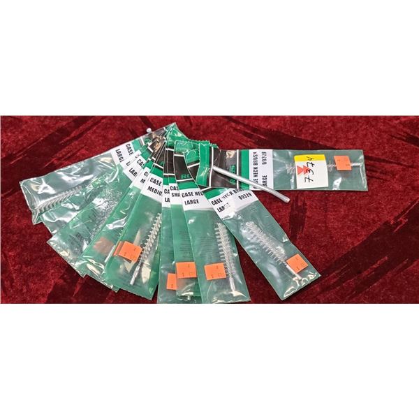 12 ASSORTED RCBS NECK BRUSHES