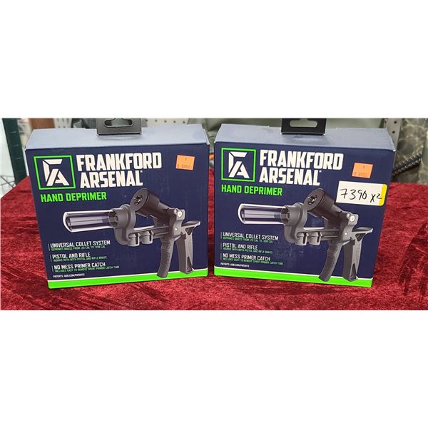 2X FRANKFORD ARSENAL HAND DEPRIMER