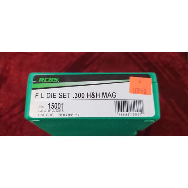 RCBS FL DIE SET 300 H+H MAG