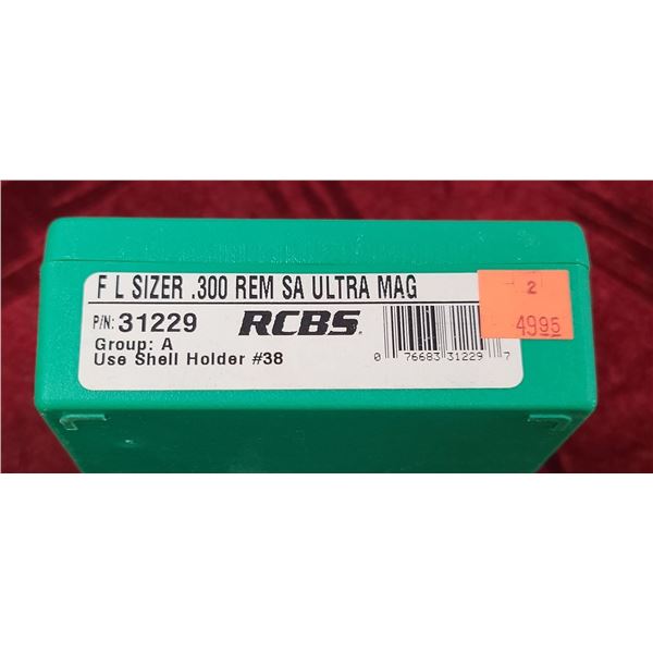 RCBS FL DIE SET 300 REM S.A. ULTRA MAG