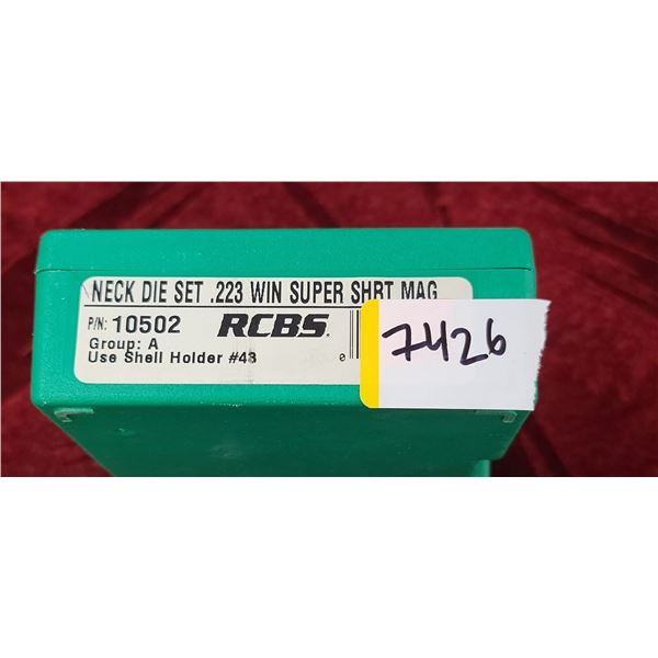 RCBS NECK SIZER 223 SUPER SHORT MAG