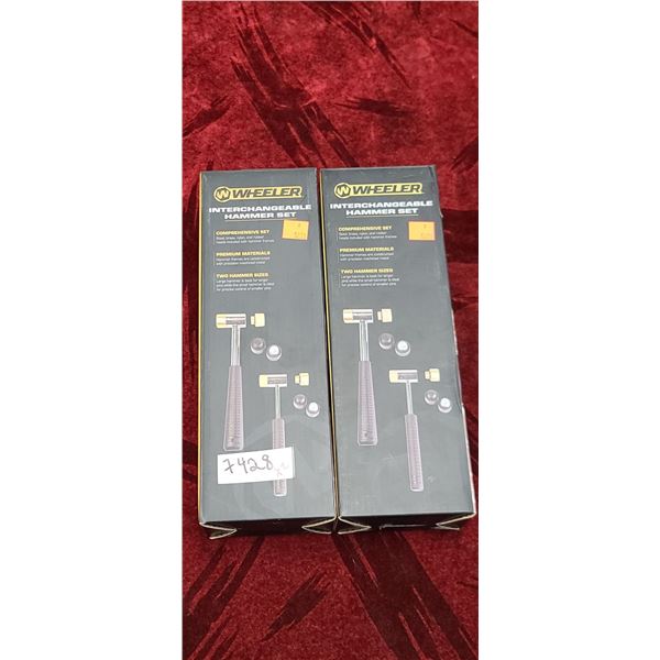 WHEELER INTERCHANGABLE HAMMER SET