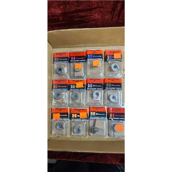 HORNADY 12 ASSORTED SHELL HOLDERS