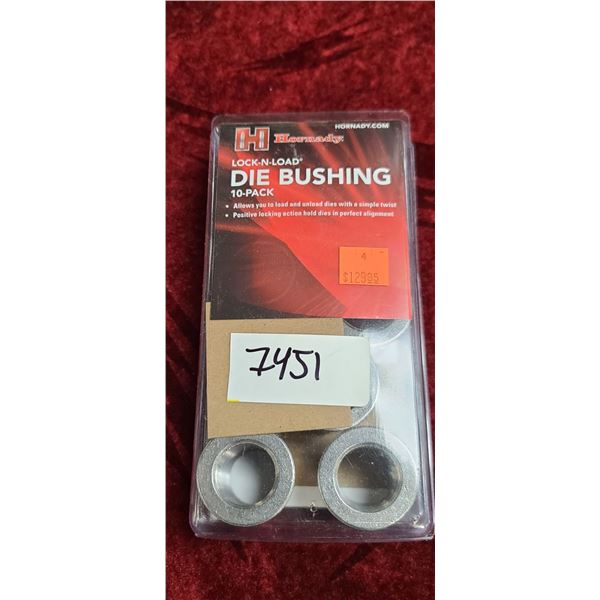 HORNADY 10 PC DIE BUSHINGS