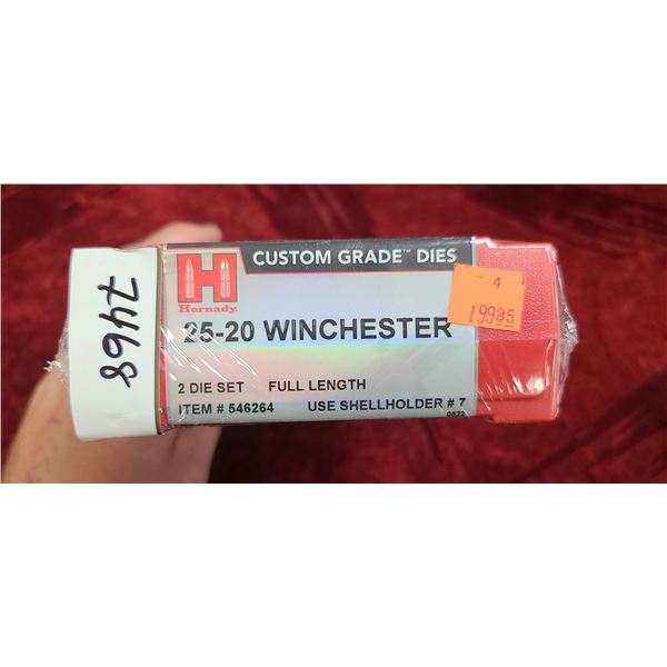 HORNADY 2 PC DIE SET 25-20 WINCHESTER