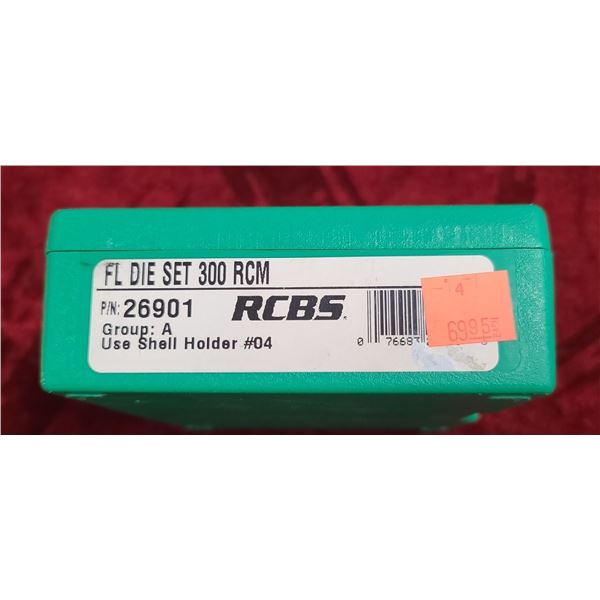 RCBS FL DIE SET 300 RCM