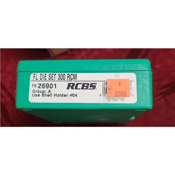 RCBS FL DIE SET 300 RCM