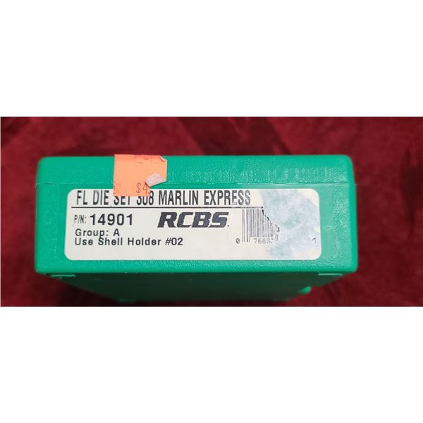 RCBS FL DIE SET 308 MARLIN