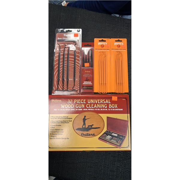 GUN CLEANING PICKS, 32 PC. UNIVERSAL GUN CLEANING KIT - 5 ITEMS