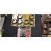 Image 1 : TRIGGER LOCKS, ALLEN BRASS GUN HANGER, HUNTER'S CABLE LOCKS - 6 ITEMS