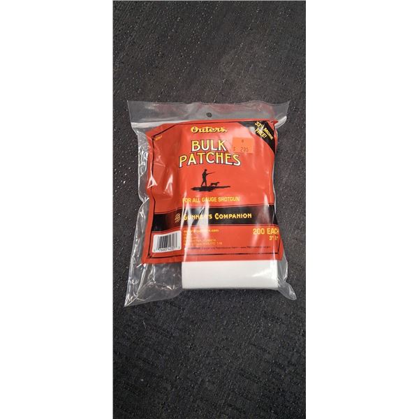 OUTER'S BULK SHOTGUN PATCHES - 39 BAGS