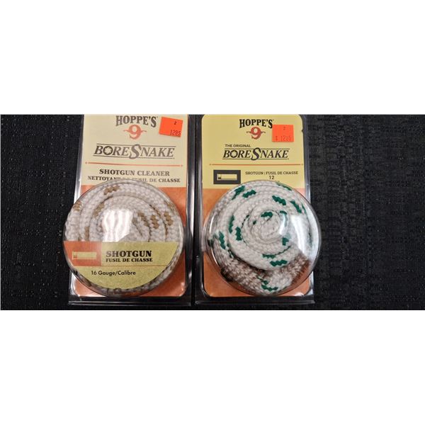 HOPPE'S 9 BORE SNAKES 16/12 GUAGE - 1 BOX OF 9 ITEMS