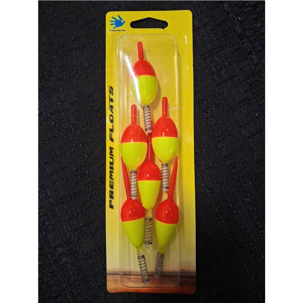 EXPERTACKLE 6 PACK OF SPRING BOBBERS - 600 PACKAGES