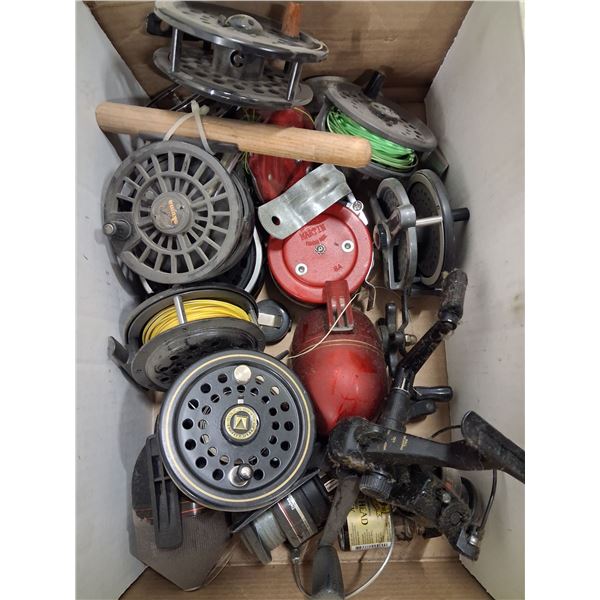 USED BOXES OF REELS