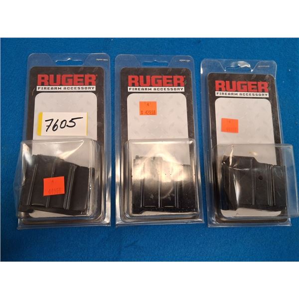 RUGER MINI 14 MAGS, 5 RND X3