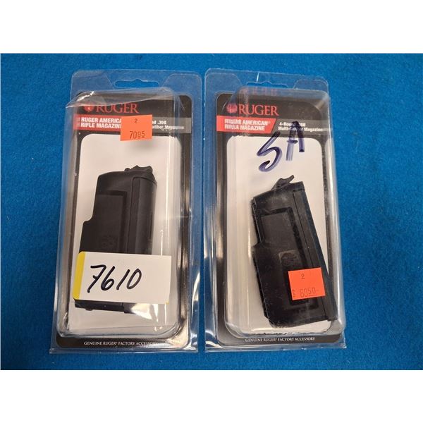 RUGER 2 OF AMERICAN S.A. 4 RND MAG .243 WIN 6.5 CRD, 6CRD - 7-08-308