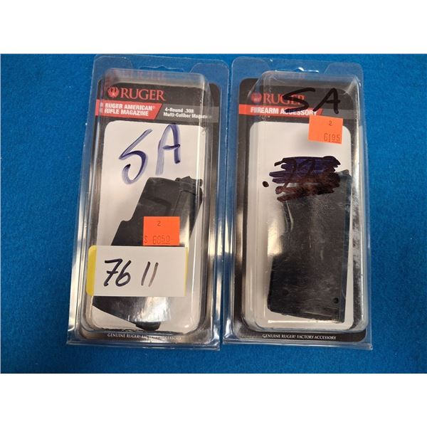 RUGER 2 OF AMERICAN S.A. 4 RND MAG .243 WIN 6.5 CRD, 6CRD - 7-08-308