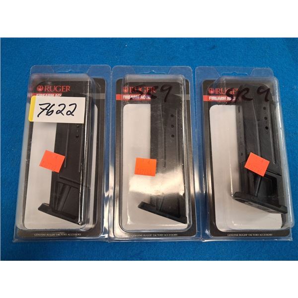 RUGER 3 OF SR9-MAG-10, 10 SHOT, SR9 PISTOL MAG 9MM