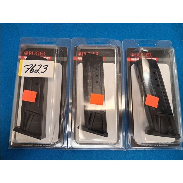 RUGER 3 OF SR9-MAG-10, 10 SHOT, SR9 PISTOL MAG 9MM