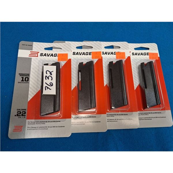 SAVAGE 4 OF 64-62 OR 954 SERIES, 10 SHOT MAG, 22 CAL