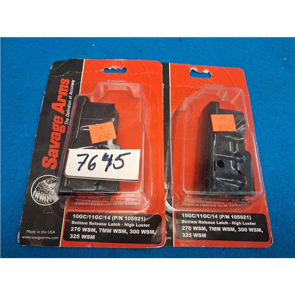 SAVAGE 2 OF MODELS - 10GC, 11GC, 14 - 270WSM, 7MM WSM, 300 WSM, 325 WSM CALIBRES