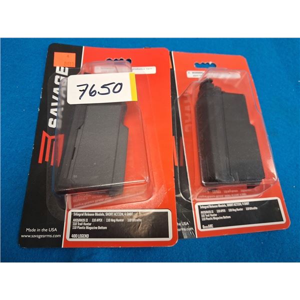 SAVAGE 2 OF FITS AXIS 1/11 110APEX, 110 HOG HUNTER, 110 ULTRALIGHT, 110 TRAIL HUNTER, 110 PLASTIC MA