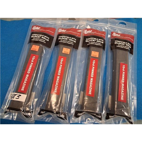 SGM TACTICAL 4 OF - COMPATABLE WITH GLOCK 40, 26 RND MAG, BLOCKED TO 10 RNDS