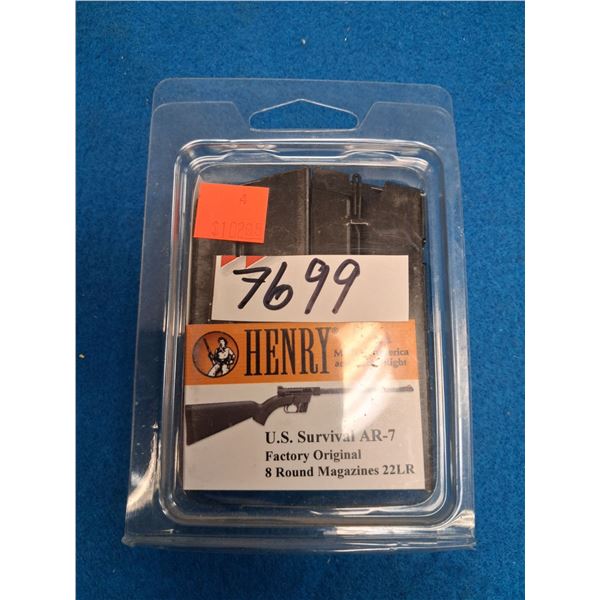 HENRY US SURVIVAL AR-7 TOTAL 2 MAGS, 1 PKG, 22LR, 8 RNDS