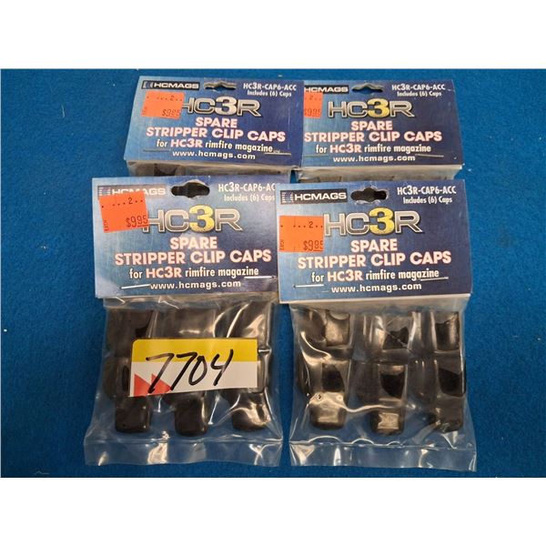 HC3R - 6 PER PKG - 4PKGS - HC3R SPARE STRIPPER SLIPS FOR HC3R RIMFIRE MAGAZINE