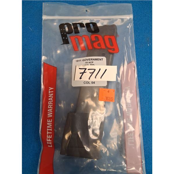 PROMAG 1 OF 1911-45 ACP-10 RND, EXTENDED MAG